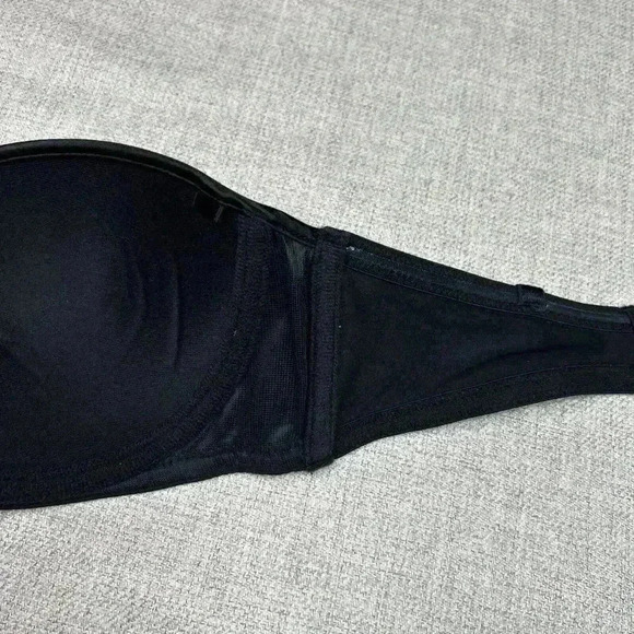 Natori Strapless Bra Size 34C Black Color Wired - Picture 6 of 9